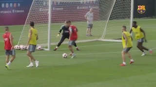 Focusing on Sevilla in training