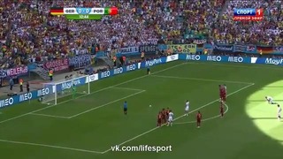 Германия 1-0 Португалия. Гол Мюллера. Чемпионат Мира 2014
