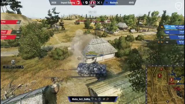 WGL Gold Series:IMPACT Gaming vs Nashorn (World of Tanks) 2016/17