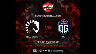 DreamLeague Season 8 – Team Liquid vs OG (Game 2)
