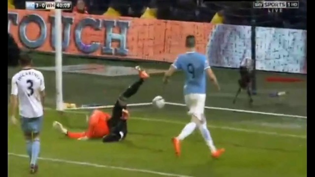 Manchester City 6-0 West Ham (Capital One Cup, 08.01.2014)