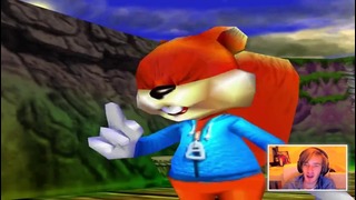 ((PewDiePie)) CATFISHES… LITERALLY – Conker’s Bad Fur Day (5)