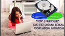 Qattiq Diskni bo’lish C va D disklarga ajratish