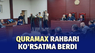 Dok-1 Maks sudi: Quramax rahbari bosimga uchraganini aytmoqda
