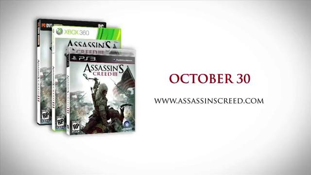Assassin’s Creed III Announcement Trailer