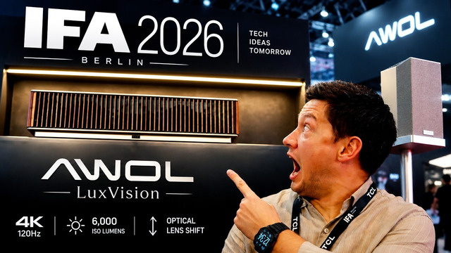 A Revolution in the World of Projectors? AWOL LuxVision at IFA 2026