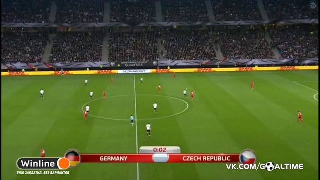 Германия – Чехия | Чемпионат Мира 2018 | Отборочный турнир | Обзор матча