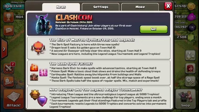 NEW CLASHCON 2015 – Clash of Clans Event! Meet up with other Clashers @ CLASHCON