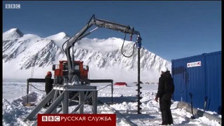 Подготовка к бурению скважины в Антарктике