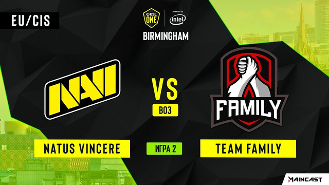 ESL One Birmingham 2020 – Natus Vincere vs Team Family (Game 2)