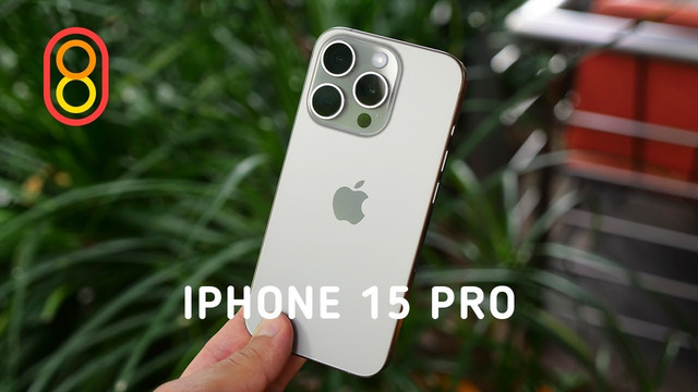 808. Титановый iPhone 15 Pro — первый обзор
