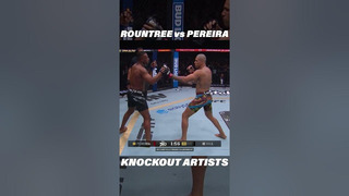 Rountree vs Pereira: Battle of the Knockout Artists #ufc #mma #shorts