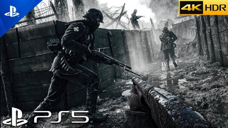 (PS5) Кровавая миля | Захватывающий геймплей ULTRA Graphics [4K 60FPS HDR] Battlefield