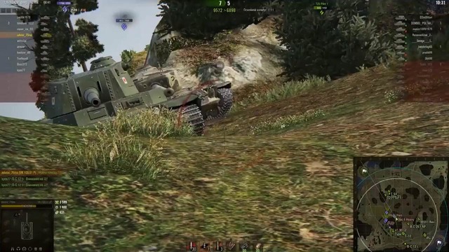 WoT: карты. Топь (тяжелые танки)