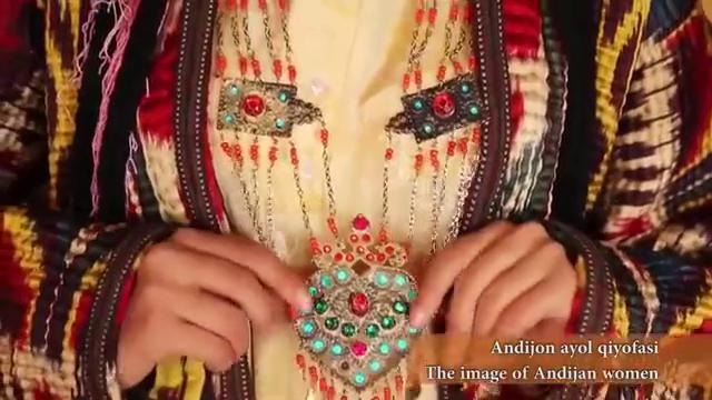 Женские наряды в разных регионах Узбекистана