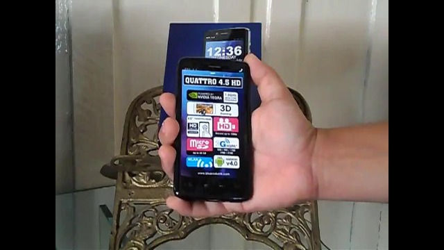 Blu Quattro 4.5 HD