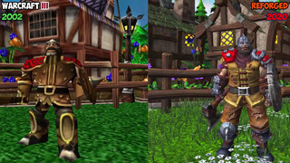 Warcraft III Reforged – Neutral Units (Bandits Oozex Kobold Wizzard) Part 4 Comparison (2002 vs 2020)