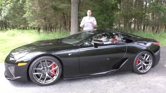 Doug DeMuro. Lexus LFA. Суперкар ценой в 400 000$, о котором никто не говорит. ОБЗОР