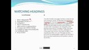 IELTS Reading – Matching Headings