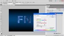 Текст из воды в Фотошопе CS5