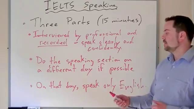 IELTS Speaking Section Introduction and Example Part 1