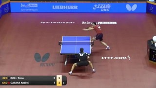 German Open 2016 Highlights- BOLL Timo vs GACINA Andrej (R16)