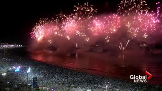 New Year’s 2020 Brazil puts on nearly 15 minute fireworks show