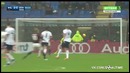 AC Milan vs Genoa. Honda goal
