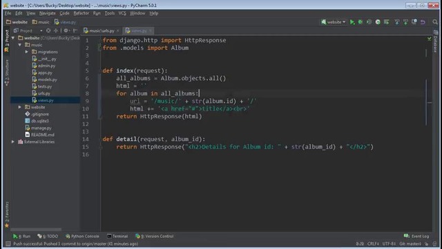 Django Tutorial for Beginners – 13 – Connecting to the Database