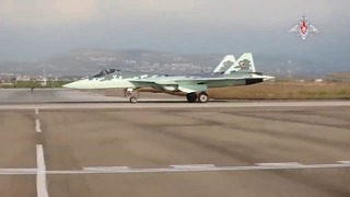 ПАК ФА Су-57 – истребитель 5-го поколения выполняет боевые вылеты в Сирии