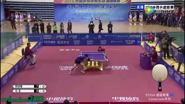 HD Reupload] Ma Long vs Zheng Peifeng (China Super League 2016)