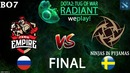 GRAND FINAL NiP vs Empire #4 (BO7) Tug of War Radiant WePlay! 02.03.2019