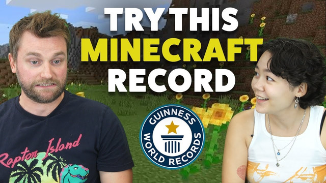 Can YOU Break This Minecraft World Record? – Game The Record
