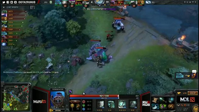 DOTA2: MDL Lan Finals: EG vs OG (LB Final, Game 2)