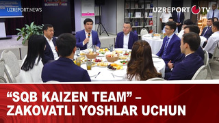 SQB Kaizen team” – Zakovatli yoshlar uchun