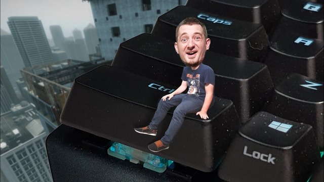 Самый Большой Ctrl в Мире! Asus Rog Strix Scope