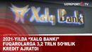 2021-yilda “Xalq banki” fuqarolarga 3,2 trln so‘mlik kredit ajratdi