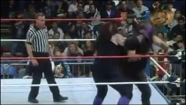 In Your House The Undertaker vs Mankind Buried Alive match
