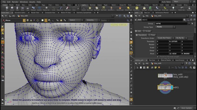 Houdini – Edit Points