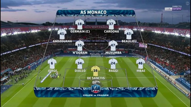 (480) ПСЖ – Монако | Кубок Франции 2016/17 | Обзор матча