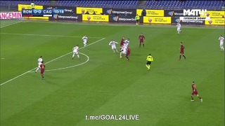 (HD) Рома – Кальяри | Итальянская Серия А 2017/18 | 17-й тур | Обзор матча