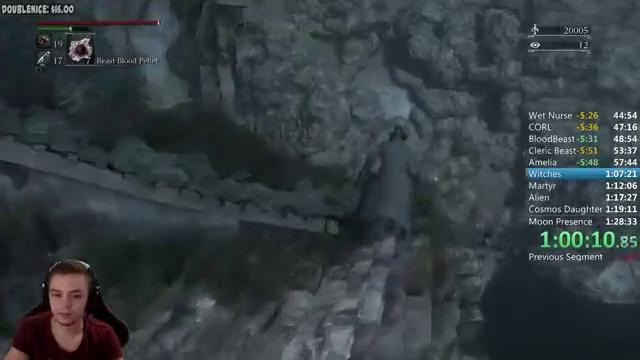 Bloodborne Speedrun! All bosses in 1 08 42 IGT