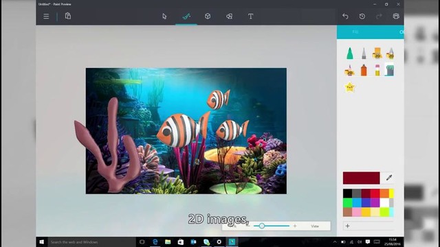 Новая версия Microsoft Paint для Windows 10 выглядит отлично