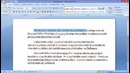 4. MS Office Word 2007da Belgi va shriftni formatlash