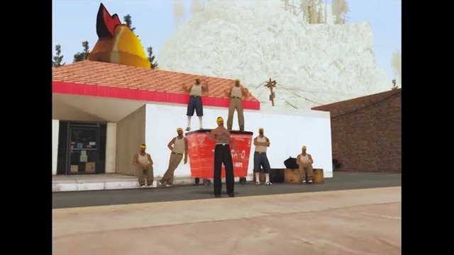 Грибы – Тает лёд – GTA SA