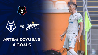 Artem Dzyuba’s 4 Goals Against FC Tambov | RPL 2020/21