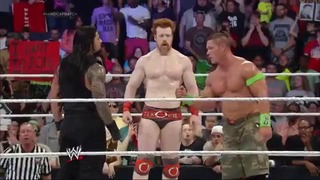 John Cena, Sheamus & Roman Reigns vs. Del Rio, Brat Wyatt, Cesaro & Randy Orton