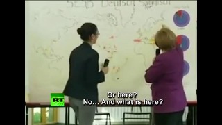 А. Меркель не смогла показать Берлин на карте