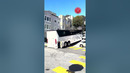 Bus gets stuck on a hill