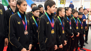 Как встречал Ташкент юных победителей ЧА по боксу – видео